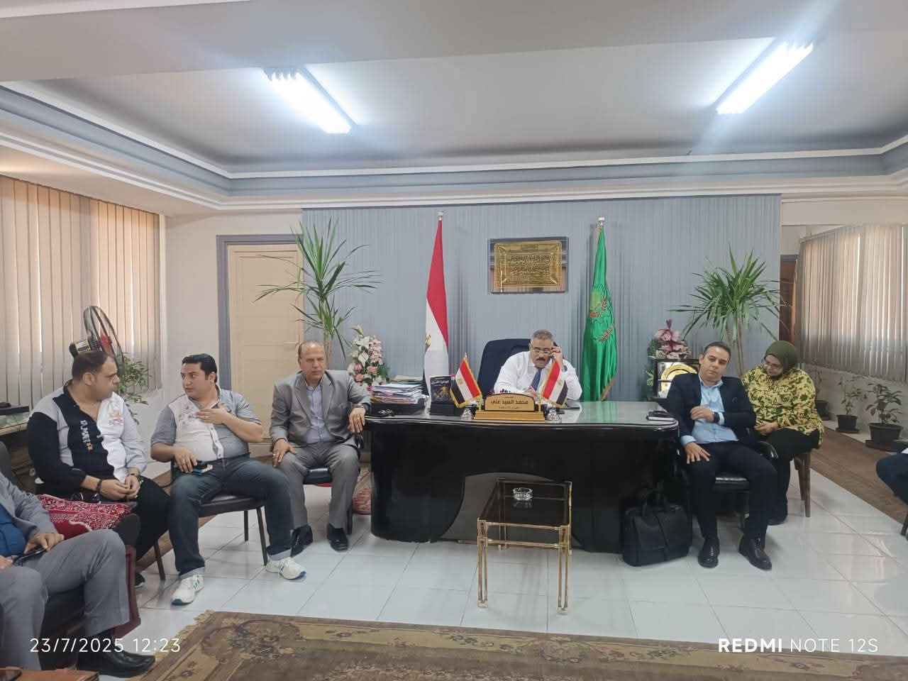 الدقهلية جاهزة للتصدي لظاهرة حرق قش الأرز