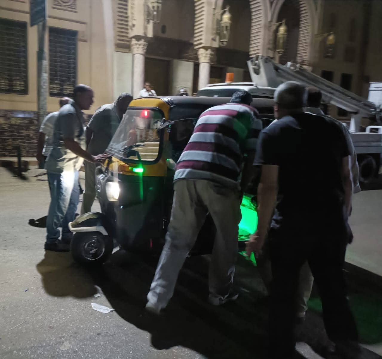 ضبط ومصادرة 118 جهاز صوت وسماعة بالدقهلية