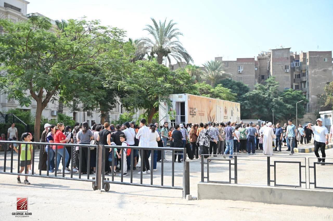 قافلة طبية لدعم صحة المرأة فى كاتدرائية العباسية