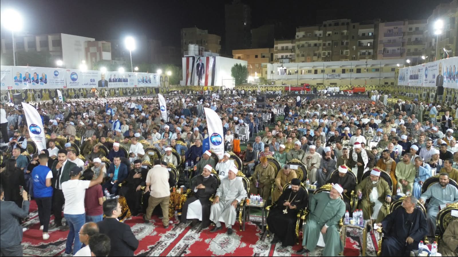 مؤتمر حاشد لمستقبل وطن بجرجا لدعم مرشحى الشيوخ