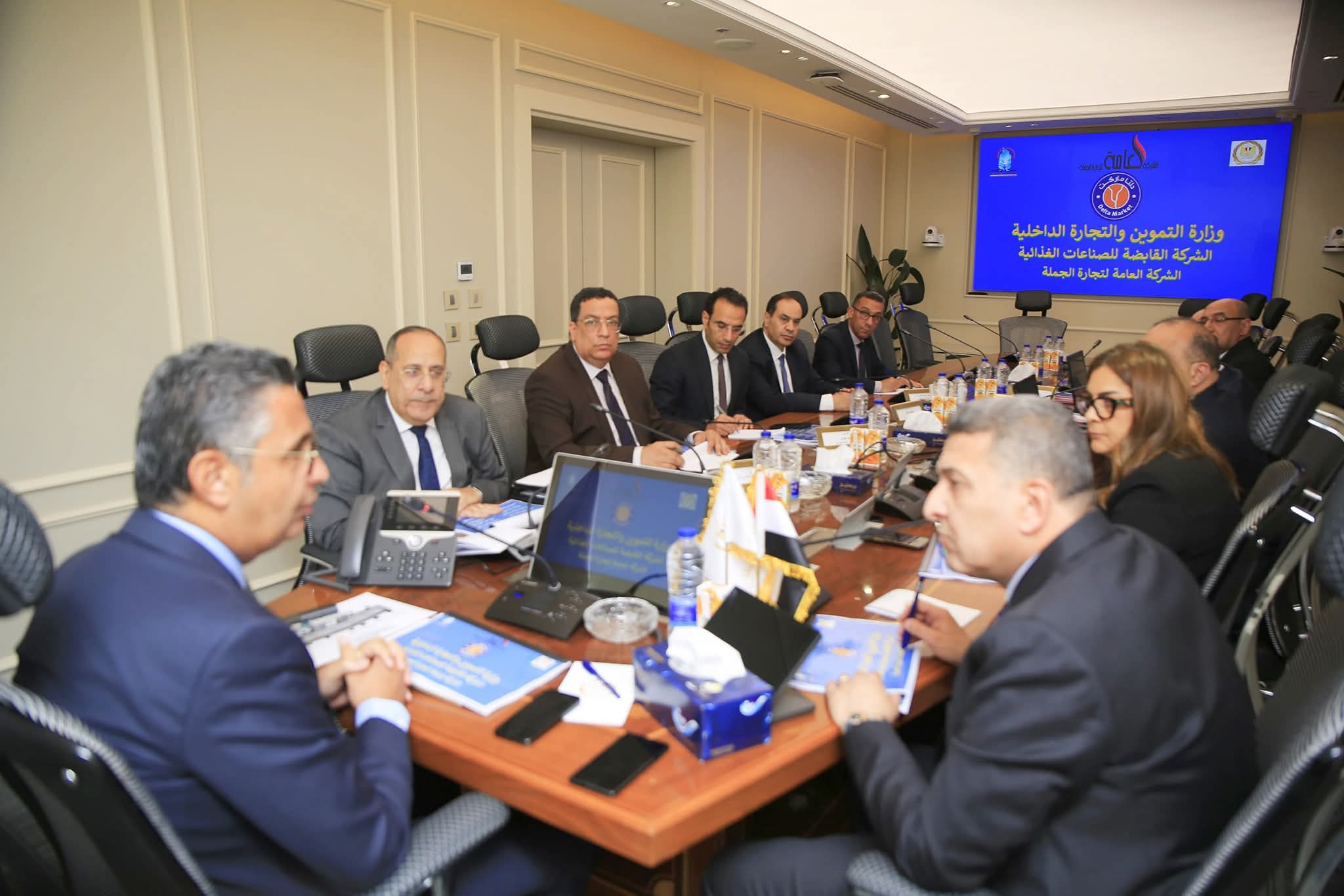 وزير التموين يطمئن على تطوير مخازن ومنافذ الشركة العامة لتجارة الجملة