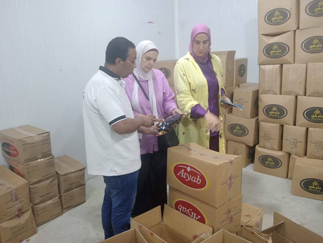 ضبط 4 أطنان لحوم ومصنعاتها غير مطابقة للمواصفات بطلخا بالدقهلية