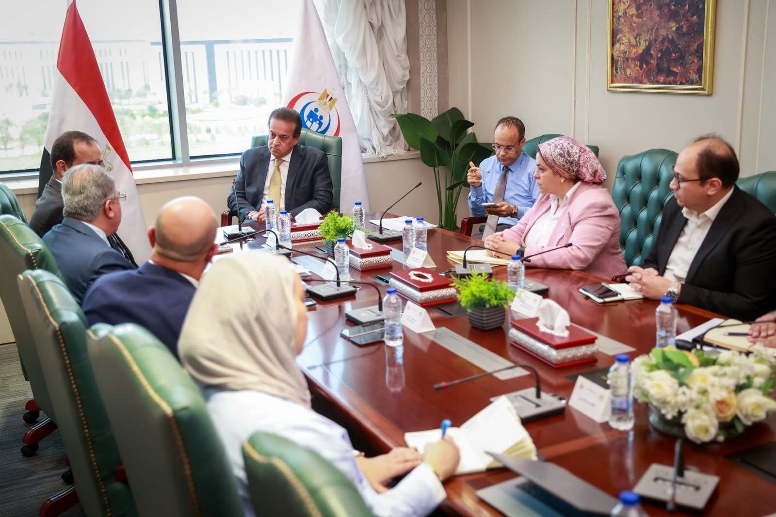 وزير الصحة يتابع تطوير قسم الأشعة بمعهد ناصر