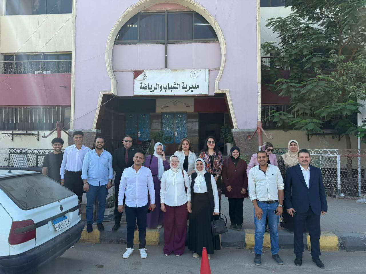 "اتحاد بشبابها" يبحث سبل تطوير الأنشطة الشبابية والرياضية مع مديرية الشباب والرياضة ببني سويف