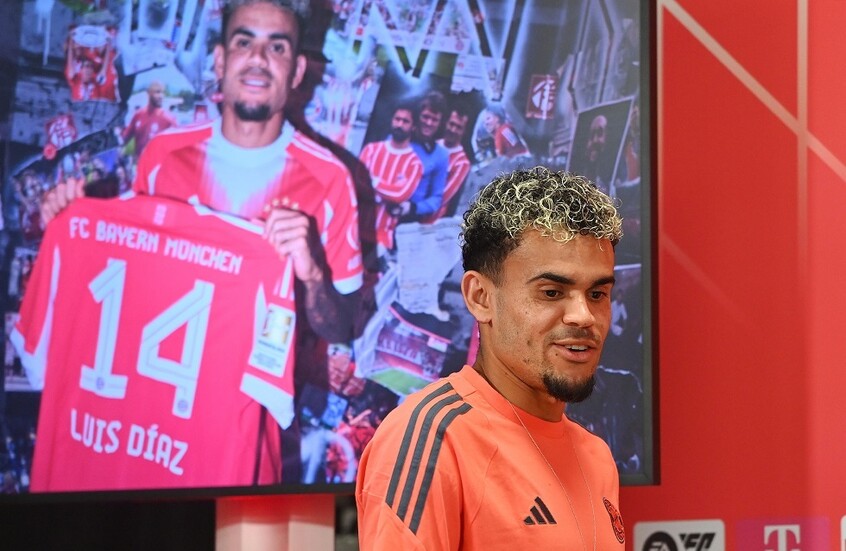بايرن ميونخ يعلن تعاقده رسميا مع لويس دياز لمدة أربع سنوات .. مقابل 75 مليون يورو