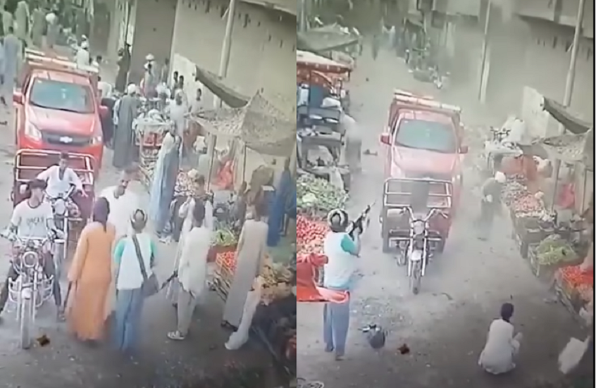 فيلم رعب بسوق شعبى بقنا..بطله "صدام"