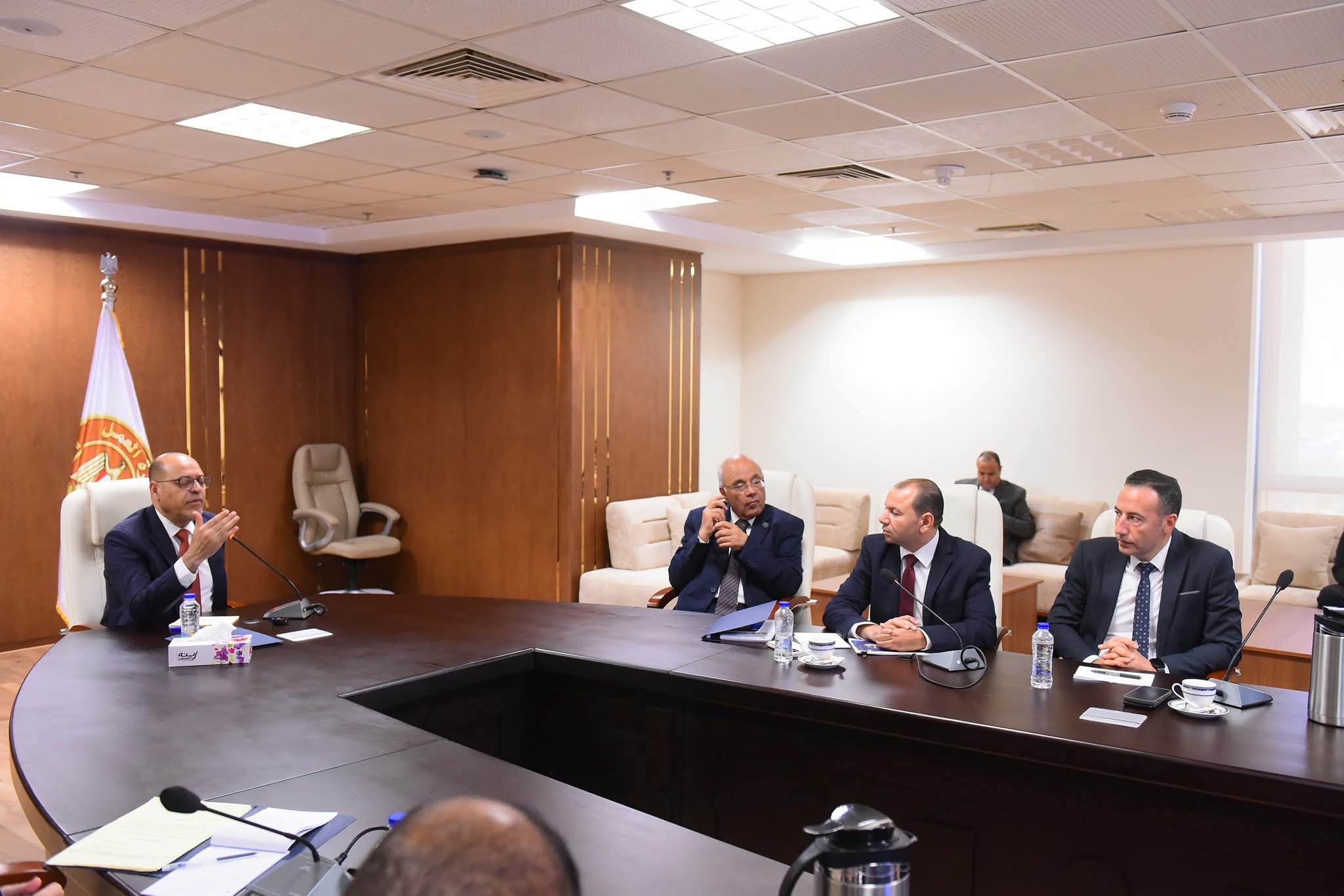 وزير العمل يترأس المجلس الأعلى للتشاور الاجتماعى