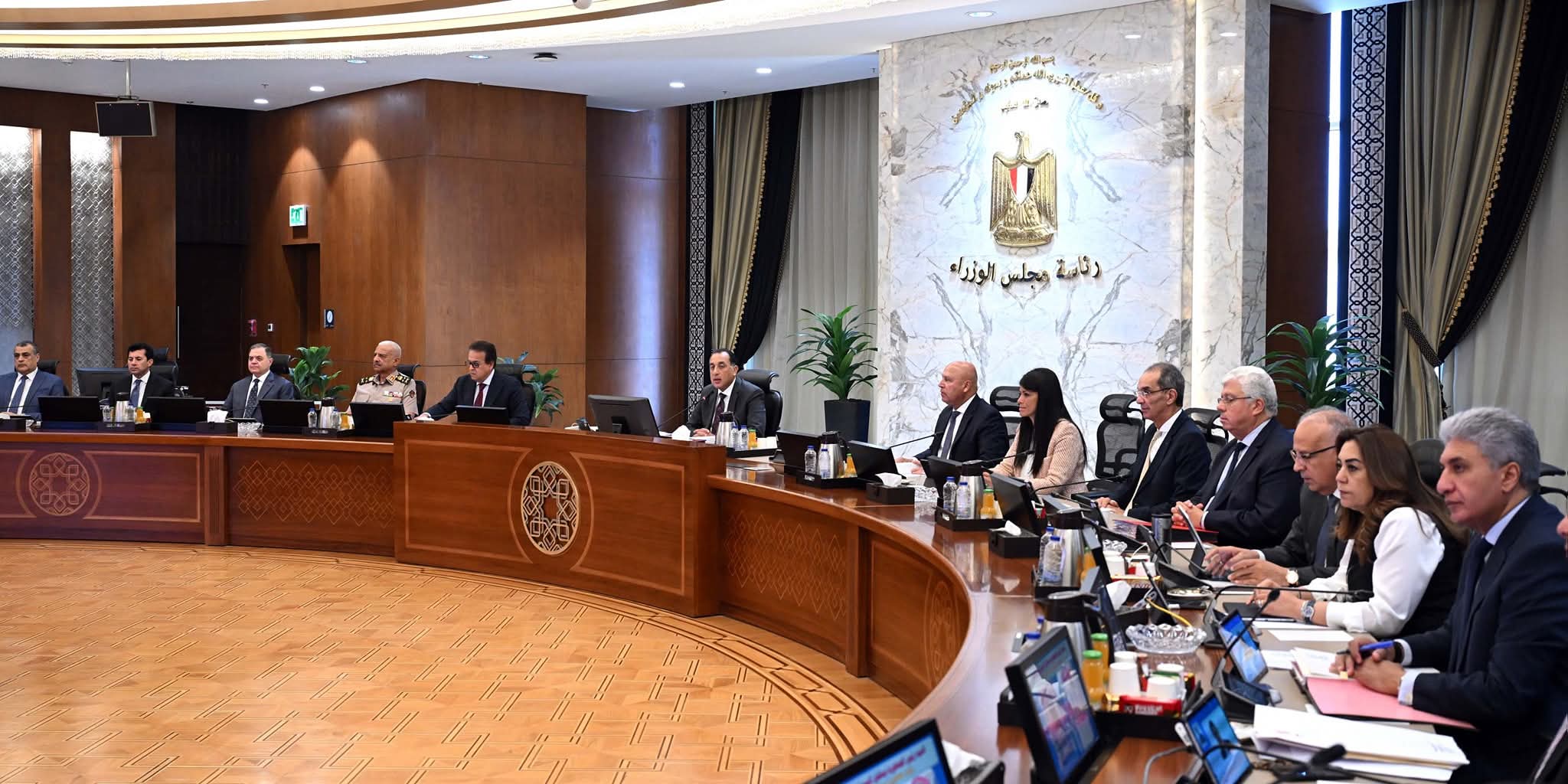 الاجتماع ال53 لمجلس الوزراء برئاسة مدبولى يوافق على 11 قراراً 