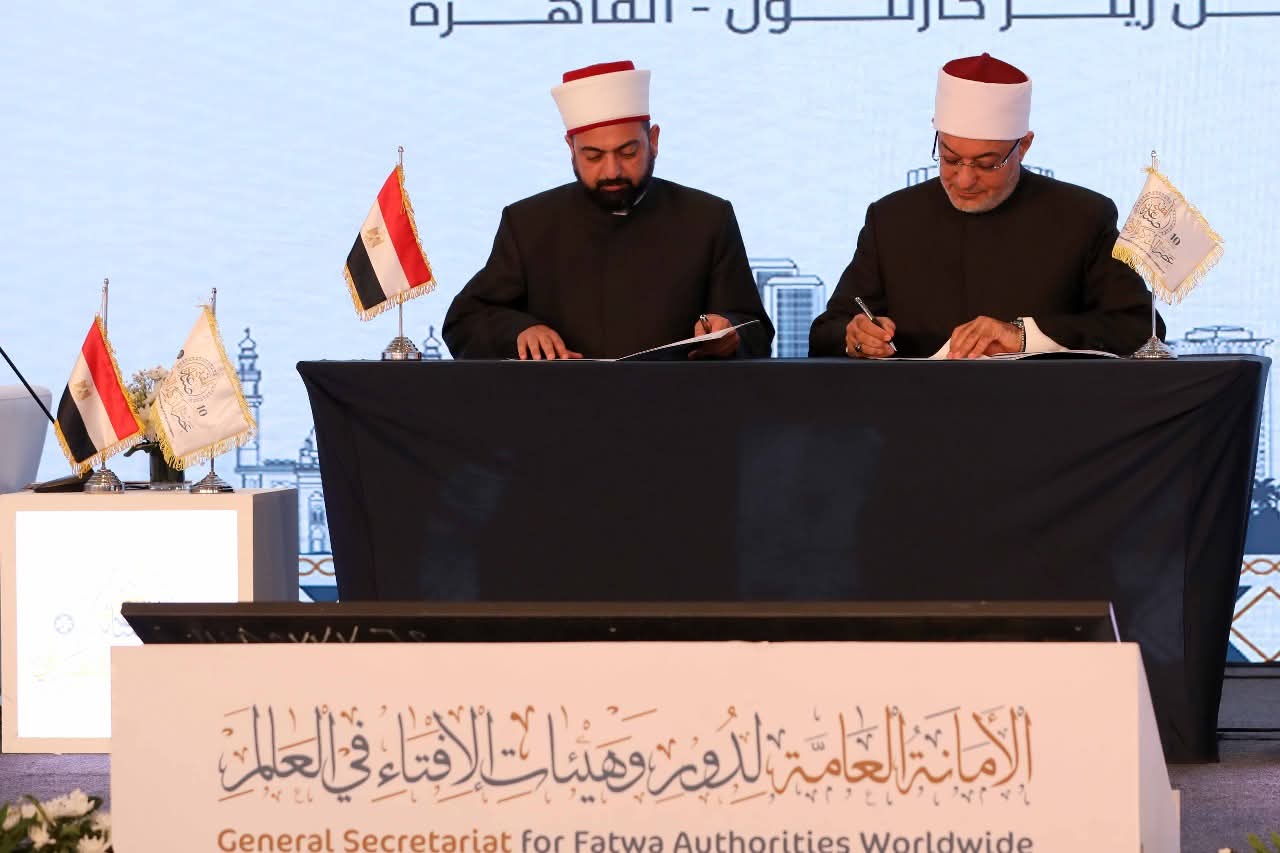 الإفتاء توقع بروتوكولى تعاون مع الأردن وجنوب أفريقيا