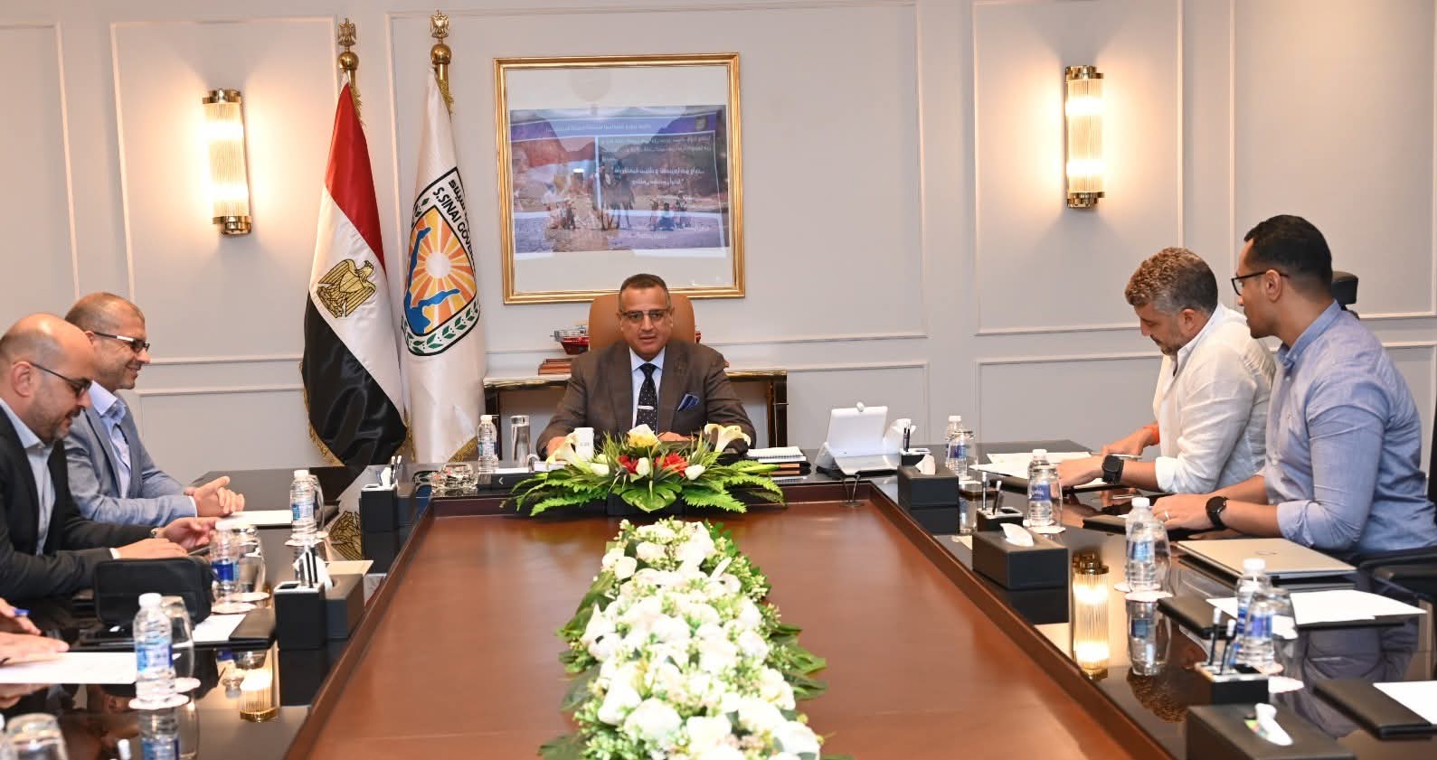 محافظ جنوب سيناء: مشروع "جرين شرم الشيخ" يعكس التزام مصر بريادة العمل المناخى