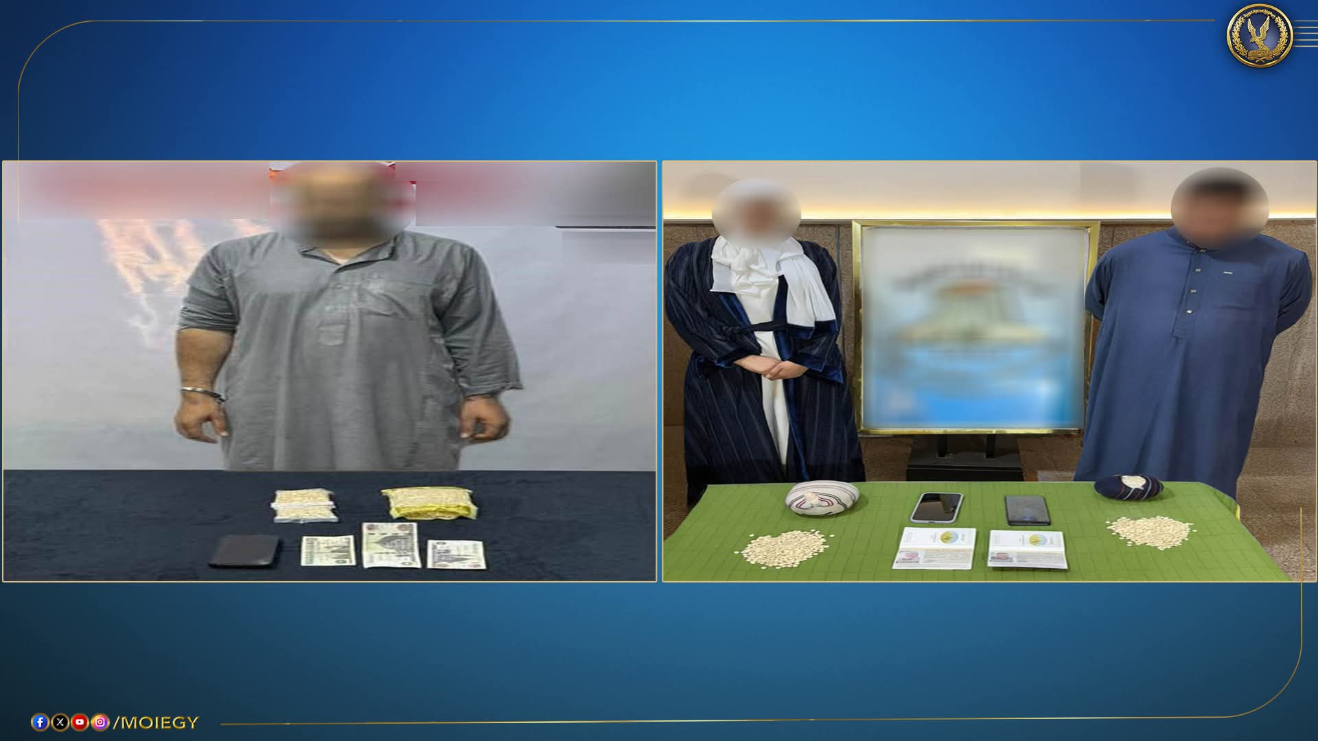 مصرع عنصرين شديدى الخطورة وضبط آخرين بالشرقية والدقهلية