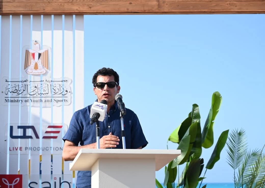 وزير الرياضة يطلق ماراثون العلمين الدولى فى أجواء احتفالية ضمن فعاليات "30 يوم تحدى"
