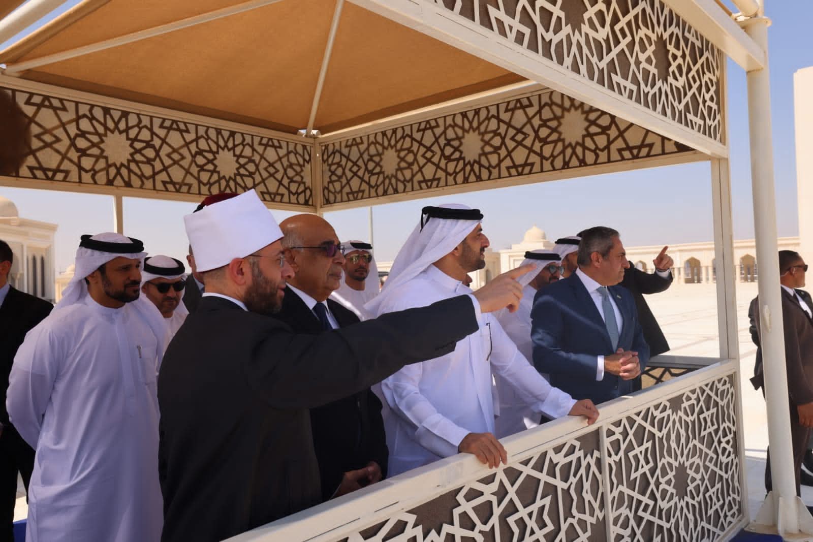 وزيرا العدل والأوقاف يستقبلان وفدًا قضائيًا من دولة الإمارات 