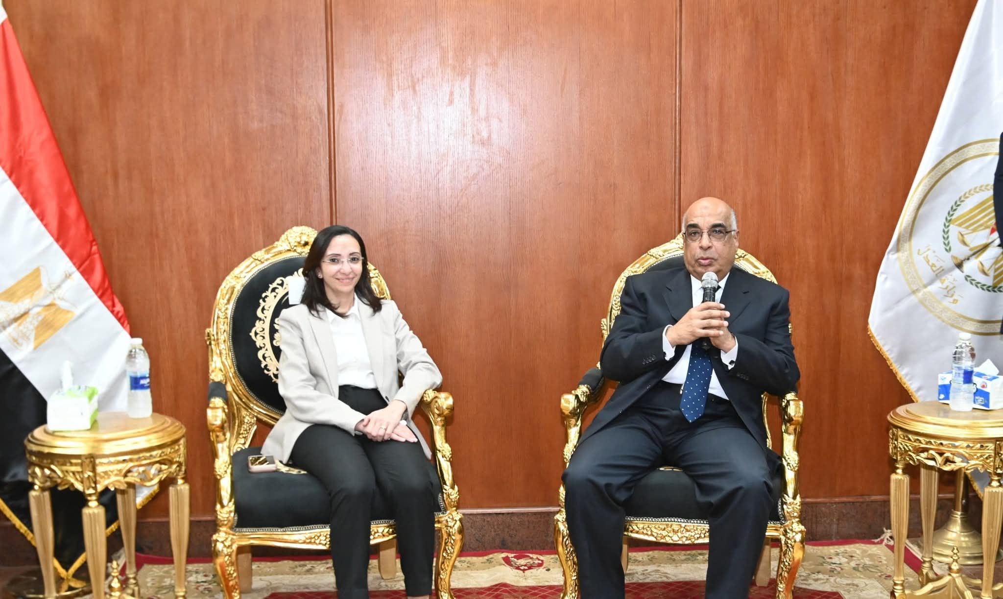 جاكلين : المحافظة شهدت افتتاح أول مكتب شهر عقاري ضمن قرى "حياة كريمة" بقرية زاوية صقر
