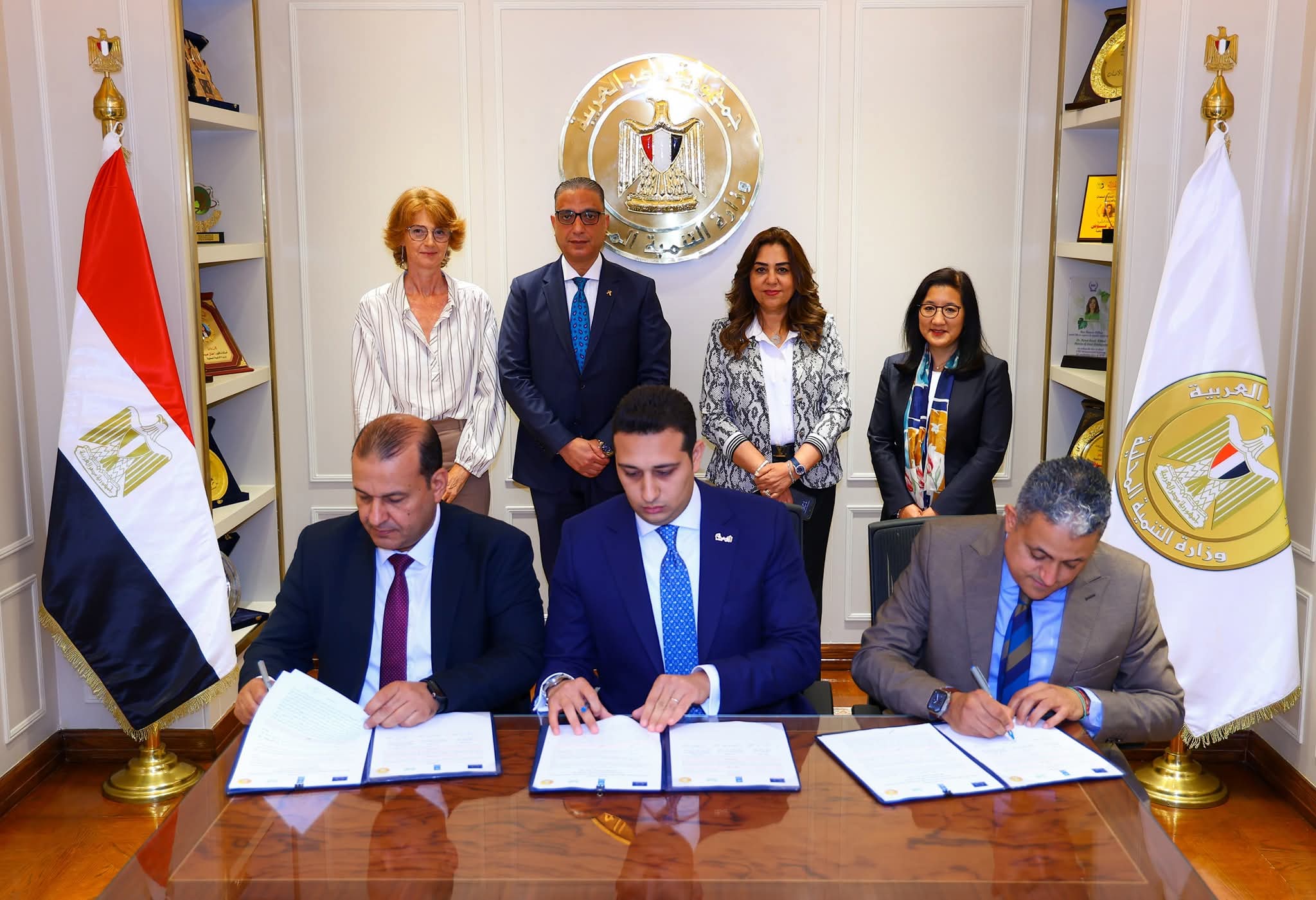 4 مشروعات للتنمية الاقتصادية المحلية بتكلفة 480 مليون جنيه