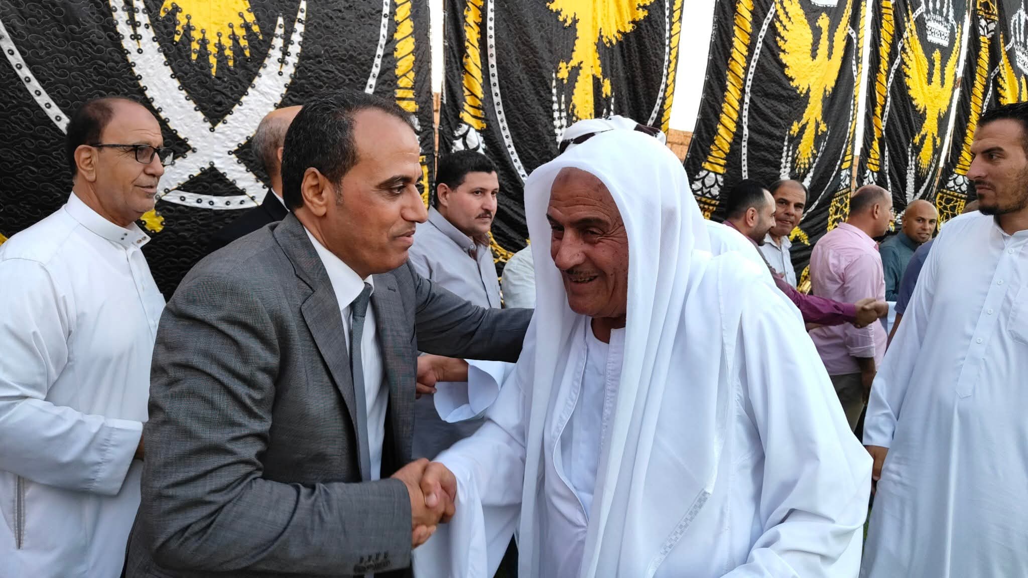 مظاهرة فى حب ممدوح جاب الله..ليلة احتفاله بزفاف ابنته المهندسة منة الله