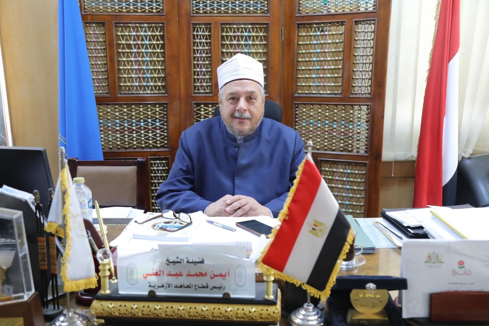 رسالة شكر وعرفان من رئيس قطاع المعاهد لكل من شارك في نجاح مبادرة السرد القرآني 