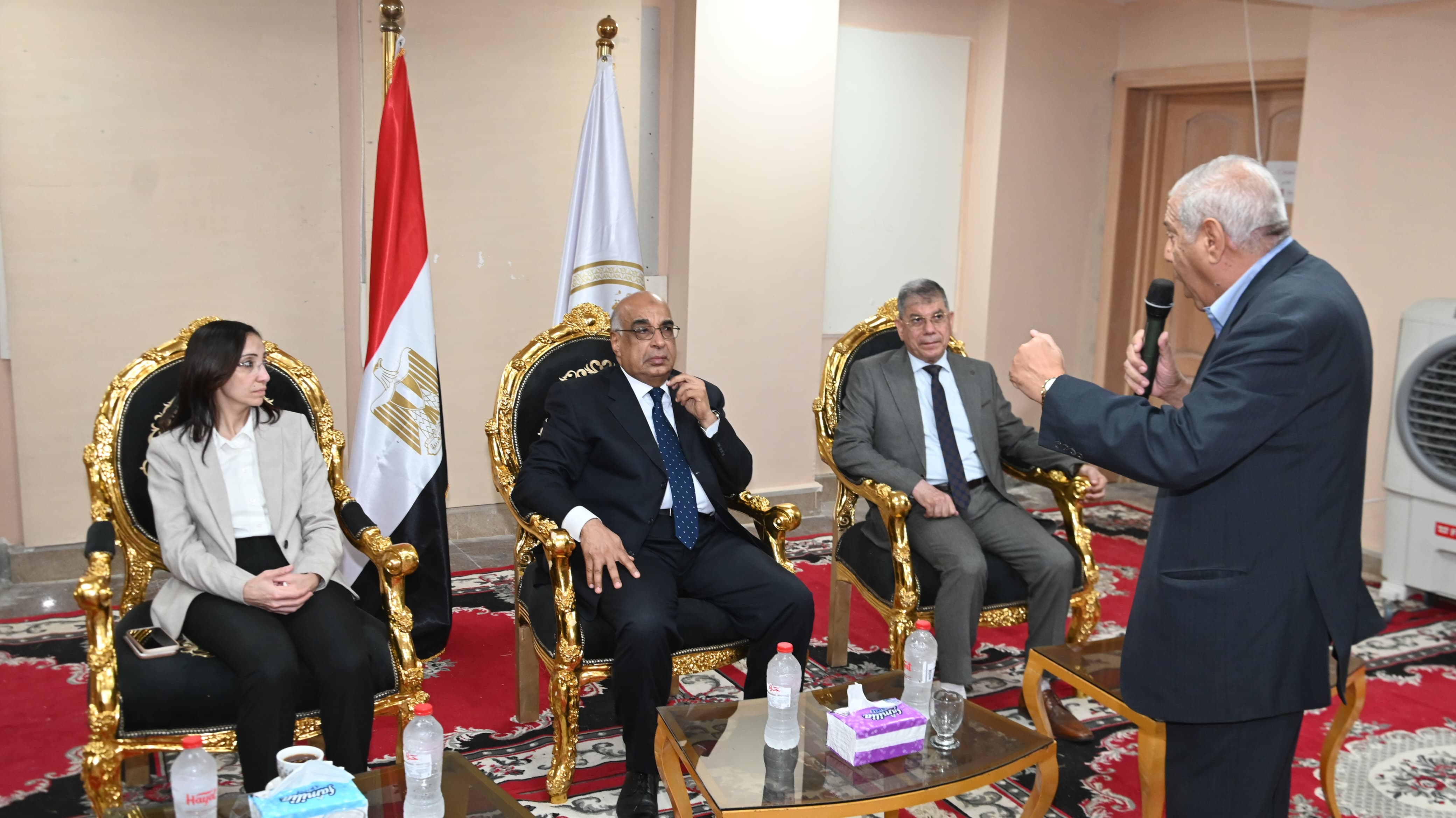 محافظ البحيرة .. ووزير العدل يتفقدان أعمال تطوير مبنى المحكمة الابتدائية القديم بدمنهور