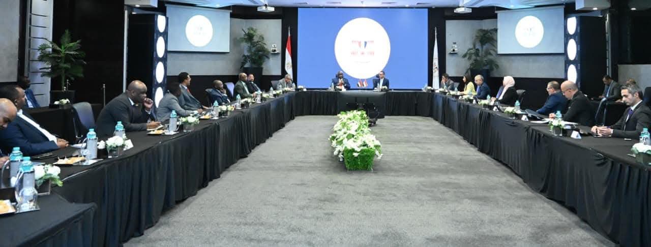 الخطيب يبحث مع وزير المعادن السودانى تعزيز العلاقات الاقتصادية 