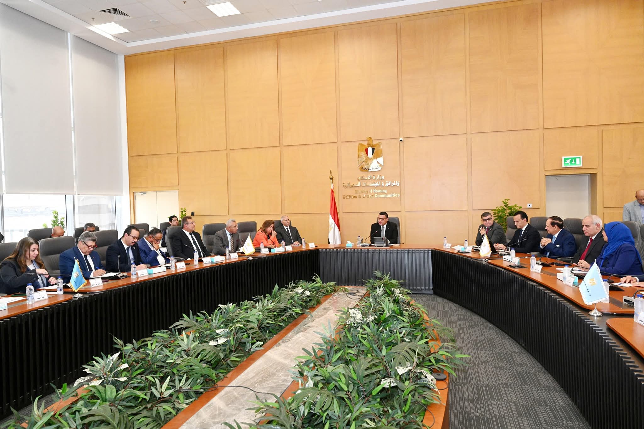 وزير الإسكان يترأس الاجتماع الأول للمجلس المصري للبناء الأخضر