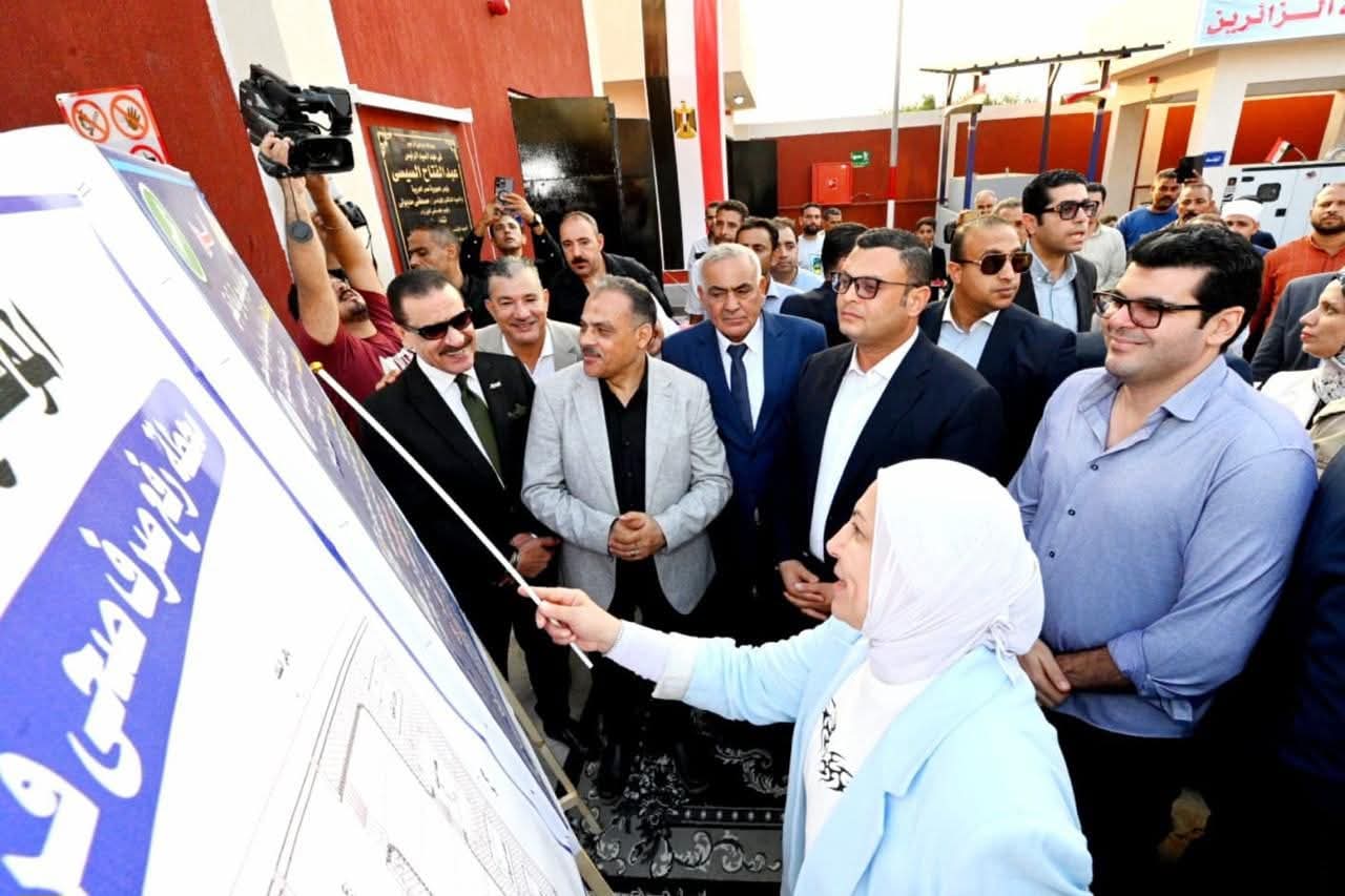 افتتاح محطة رفع صرف الصحي البقلي بالزقازيق - الخبر لايف