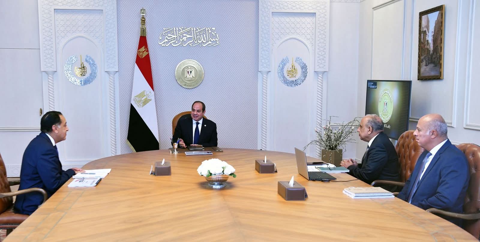 الرئيس يبحث مع الزعفرانى تعزيز العلاقات الثنائية بين مصر وتونس..ويثمن جهود قيس سعيد الإصلاحية