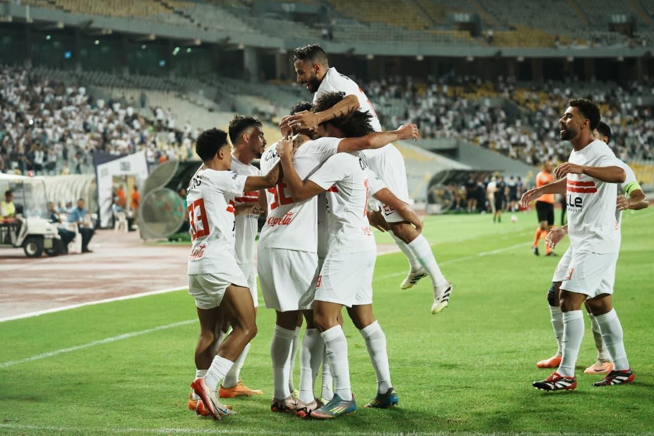 الزمالك عزف أجمل الألحان الكروية..وهزم المصرى بثلاثية