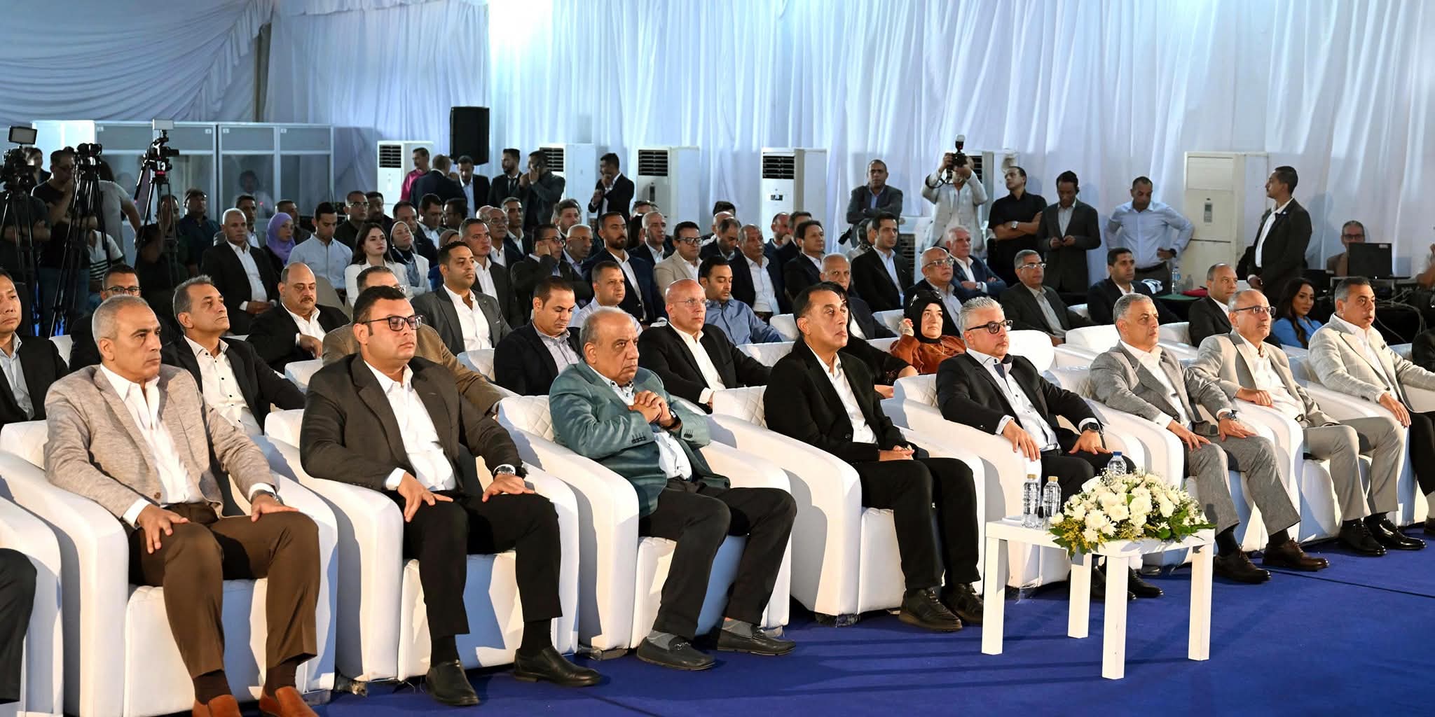 افتتاح مشروعات تنموية وصناعية بمنطقة القنطرة غرب