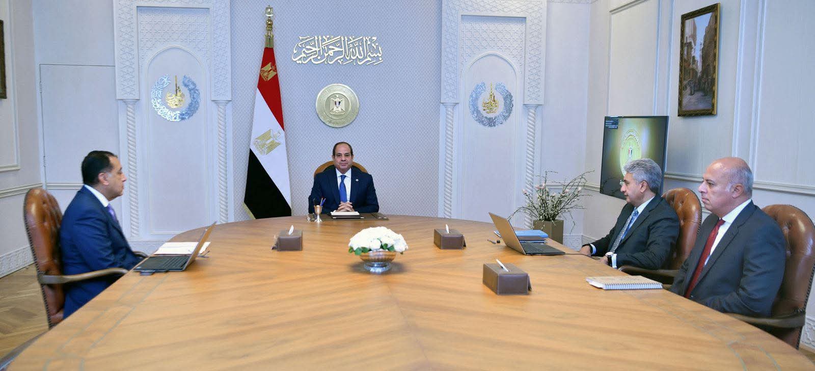 الرئيس يشدّد على أهمية المتابعة الدقيقة لكافة تفاصيل افتتاح المتحف المصرى الكبير