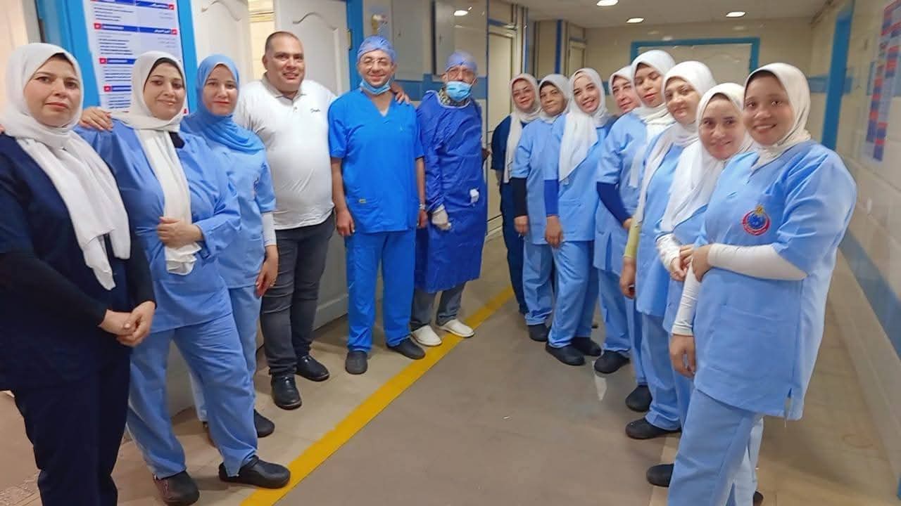 أطباء رمد دمنهور ينجحون في إعادة البصر لمريض يعاني من نزيف أمام الشبكية