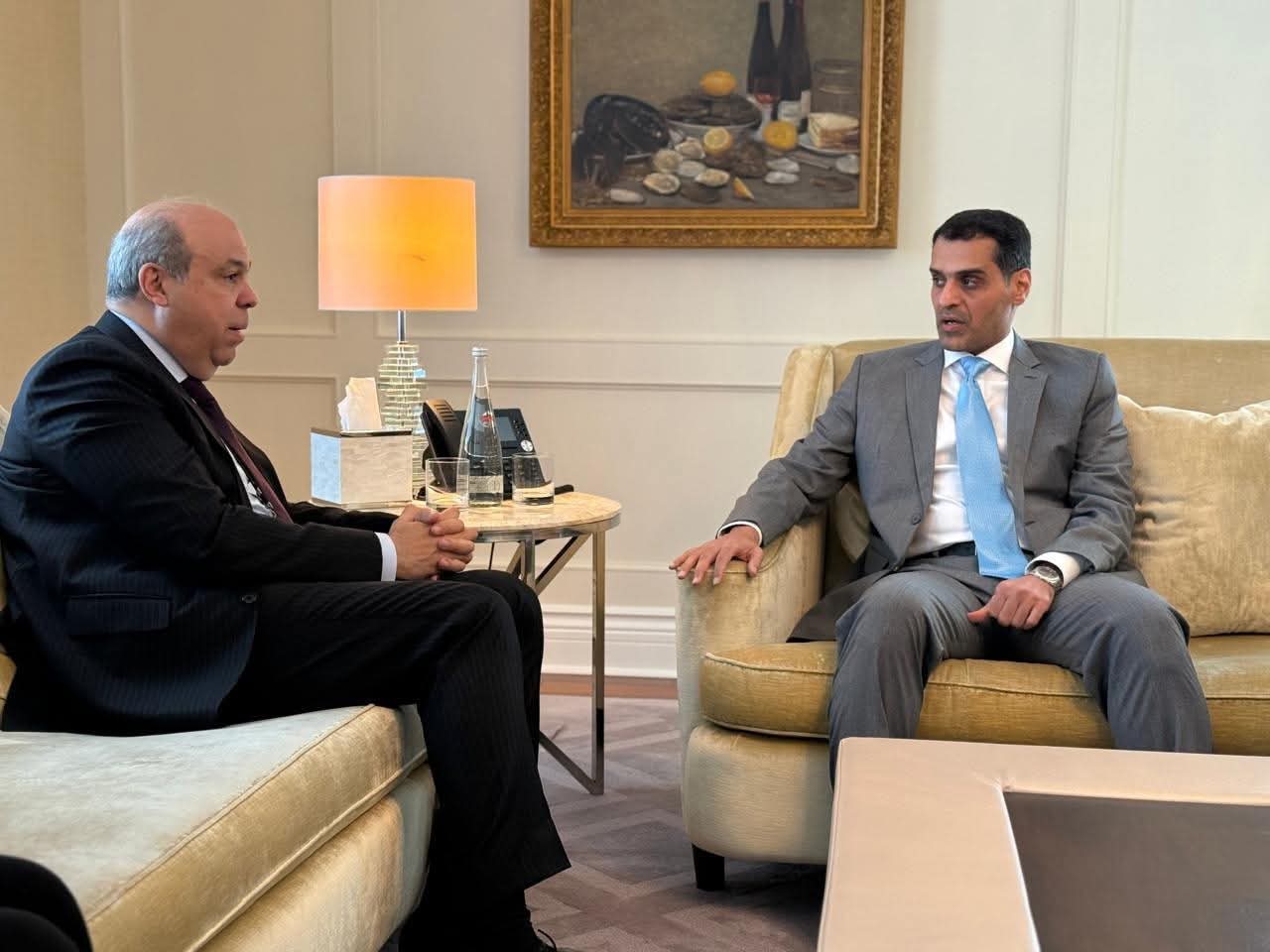 الحفني: العلاقات المصرية القطرية فى الطيران المدنى تشهد تطورا إيجابياً