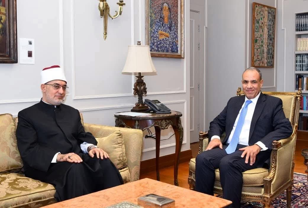 وزير الخارجية يشيد بجولات مفتي الجمهورية ويؤكد: رافد مهم للقوة الناعمة المصرية