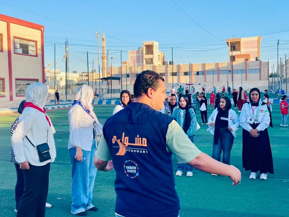 وزارة الشباب والرياضة ومنظمة اليونيسف تطلقان فاعليات مهرجان "يلا مشواري" بمراكز شباب 15 محافظة