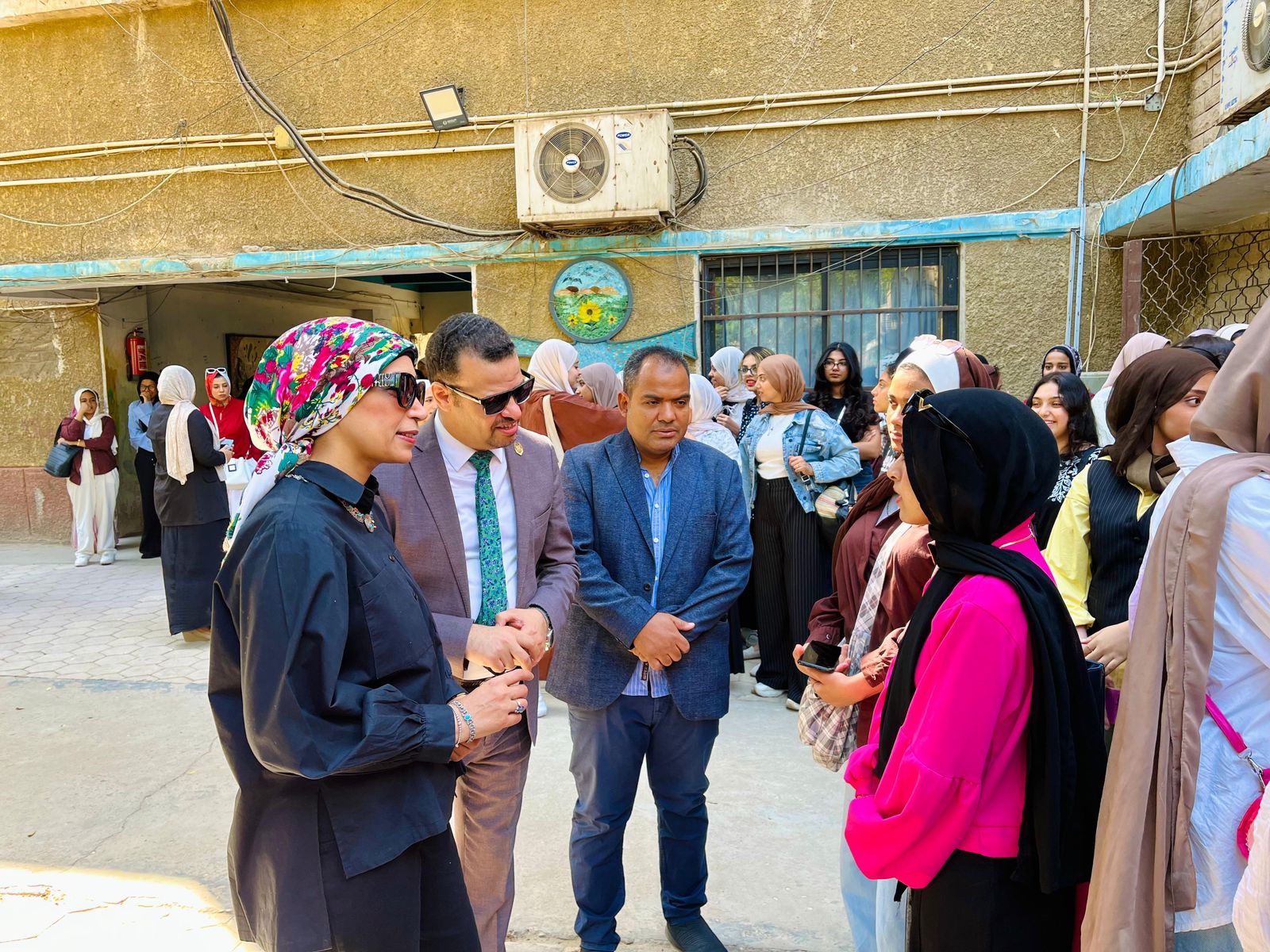 رئيس جامعة الأقصر تشهد حفل استقبال طلاب كلية الفنون الجميلة مع بداية العام الدراسي الجديد
