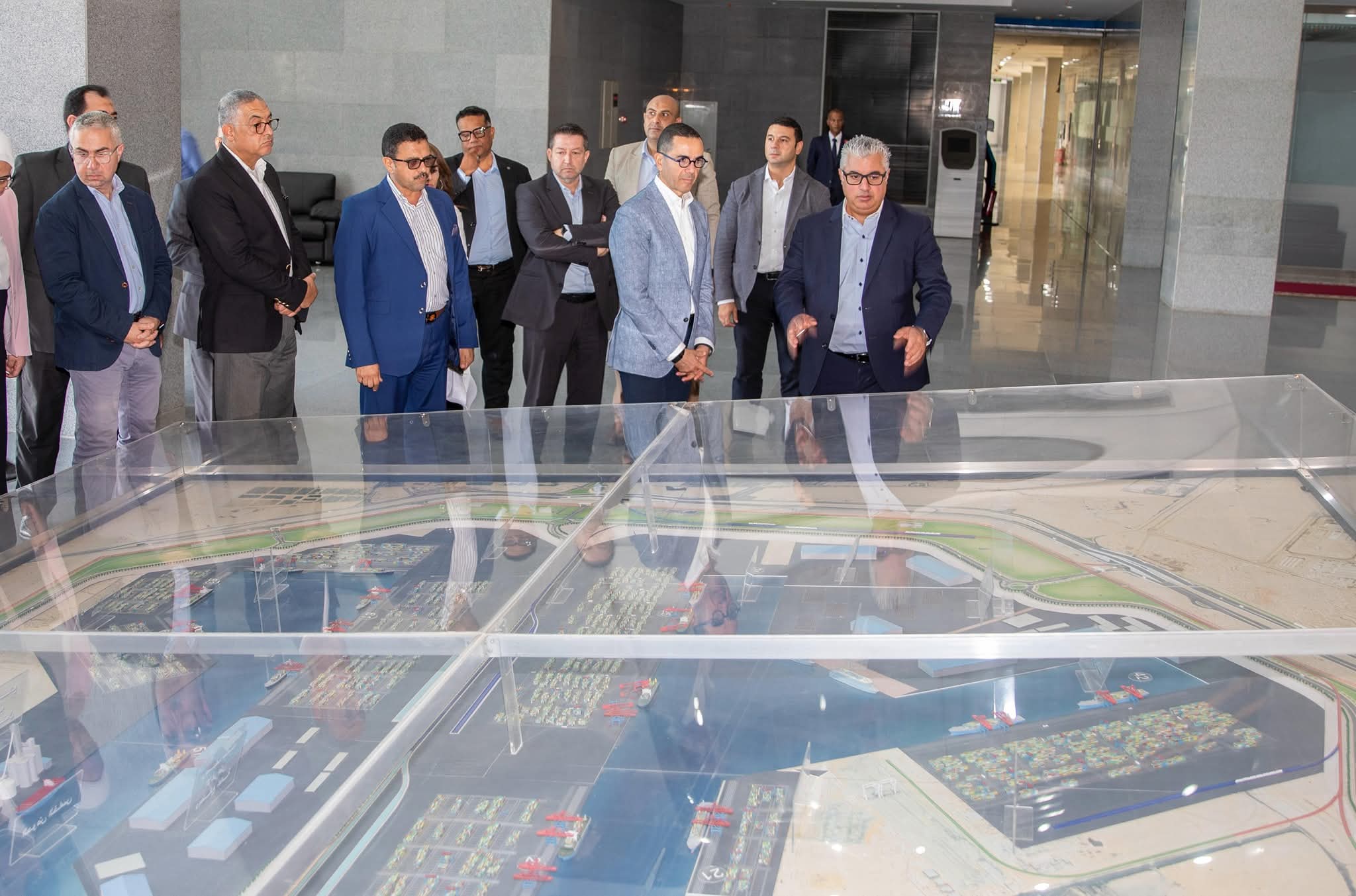 افتتاح المرحلة الثانية للمعامل الصناعية بميناء السخنة
