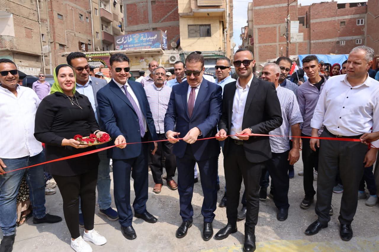 محافظ المنوفية يفتتح أعمال تطوير ورفع كفاءة نفق   "كوبري السمك" بحي غرب شبين الكوم