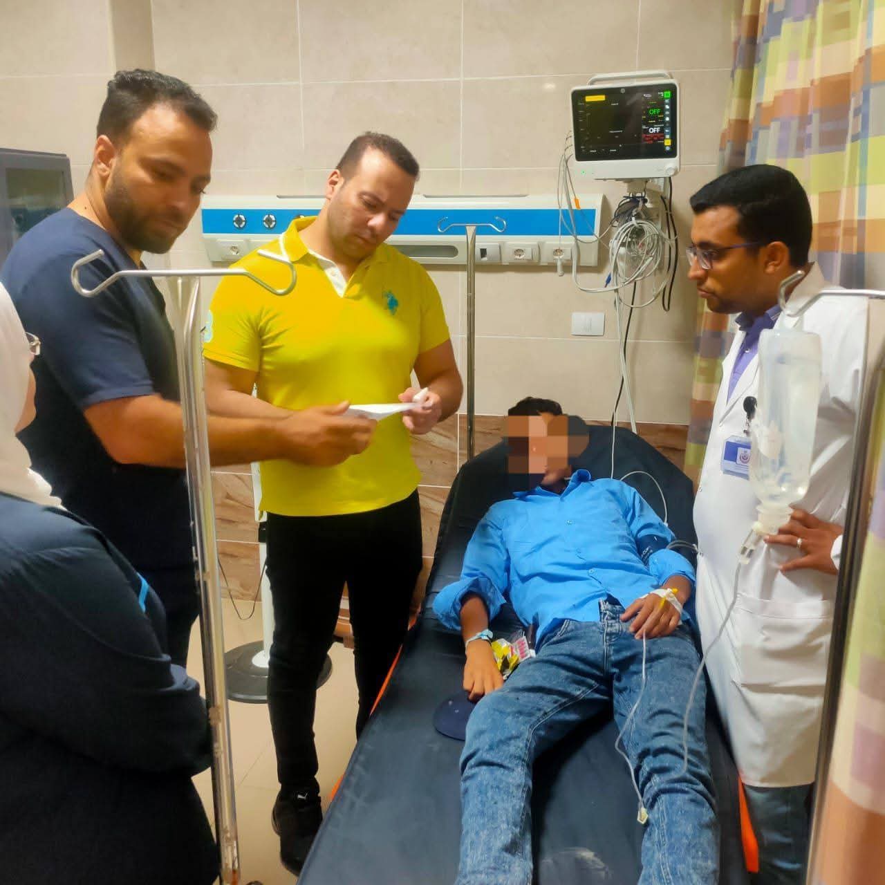 وكيل صحة البحيرة يفاجئ مستشفى بدر المركزي