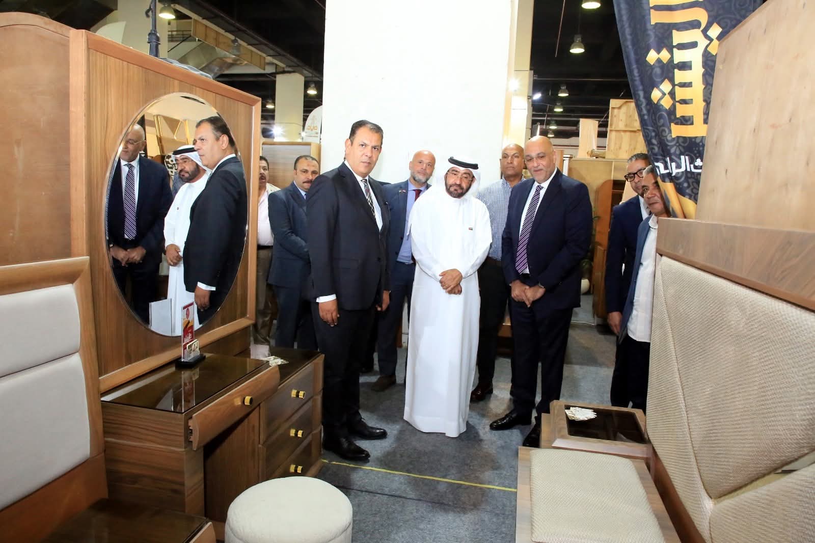 رئيس جهاز تنمية المشروعات يفتتح معرض صنع في دمياط