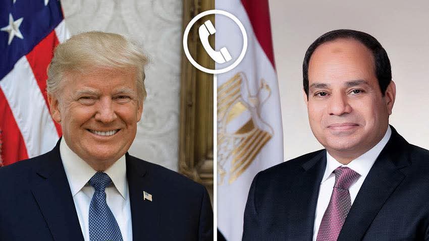 السيسي وترامب.. مكالمة سلام تتوج جهود إنهاء حرب غزة