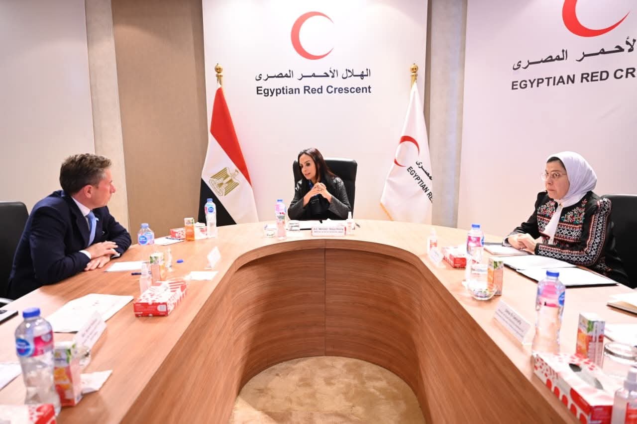 وزيرة التضامن تستقبل وكيل الأمين العام للأمم المتحدة للشئون الإنسانية