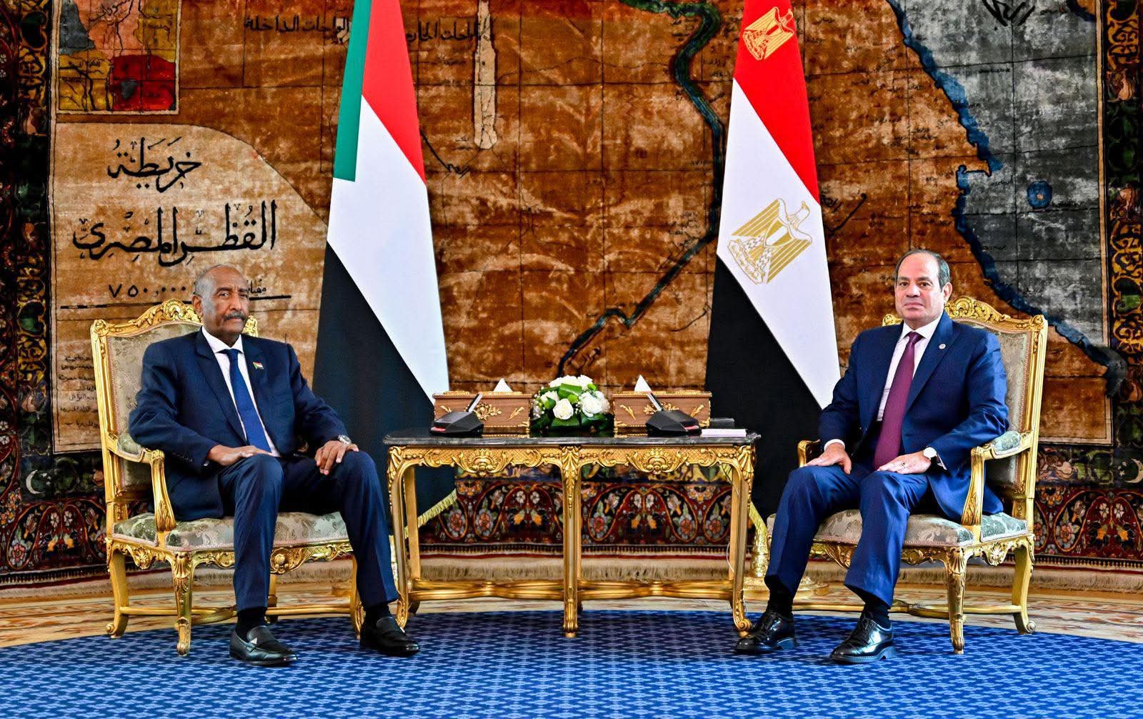 الرئيس..للبرهان:مصر ترفض تشكيل أي كيانات حكم موازية للحكومة السودانية الشرعية