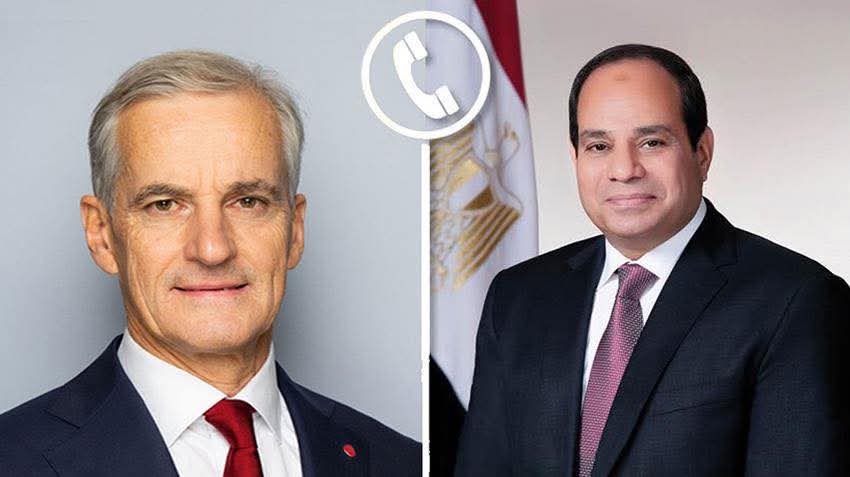 مصر والنرويج تتفقان على تعزيز التعاون في إعادة إعمار غزة