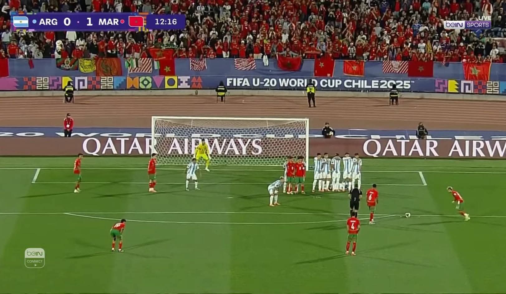 المغرب يباغت الأرجنتين بهدف مبكر في نهائي كأس العالم للشباب