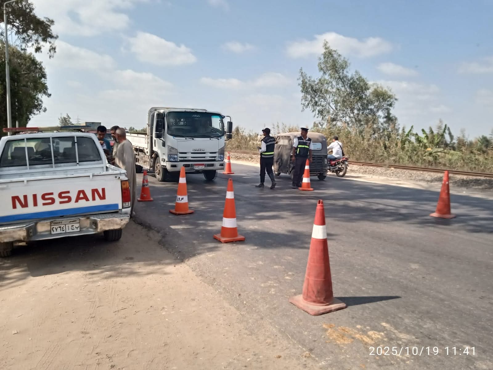 ضبط 241 سيارة مخالفة لقانون البيئة خلال حملات رقابية بالبحيرة