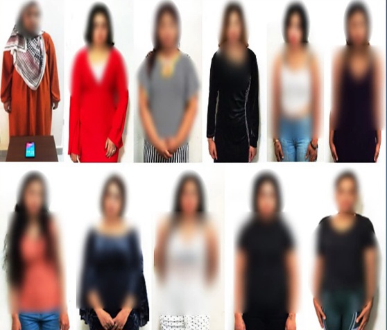 سقوط شبكة من 11 سيدة تروج للأعمال المنافية للآداب عبر تطبيق هاتفي بالدقهلية