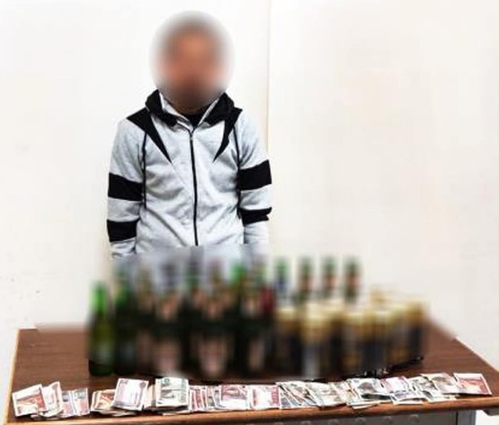 ضبط تاجر مشروبات كحولية مغشوشة بالإسكندرية