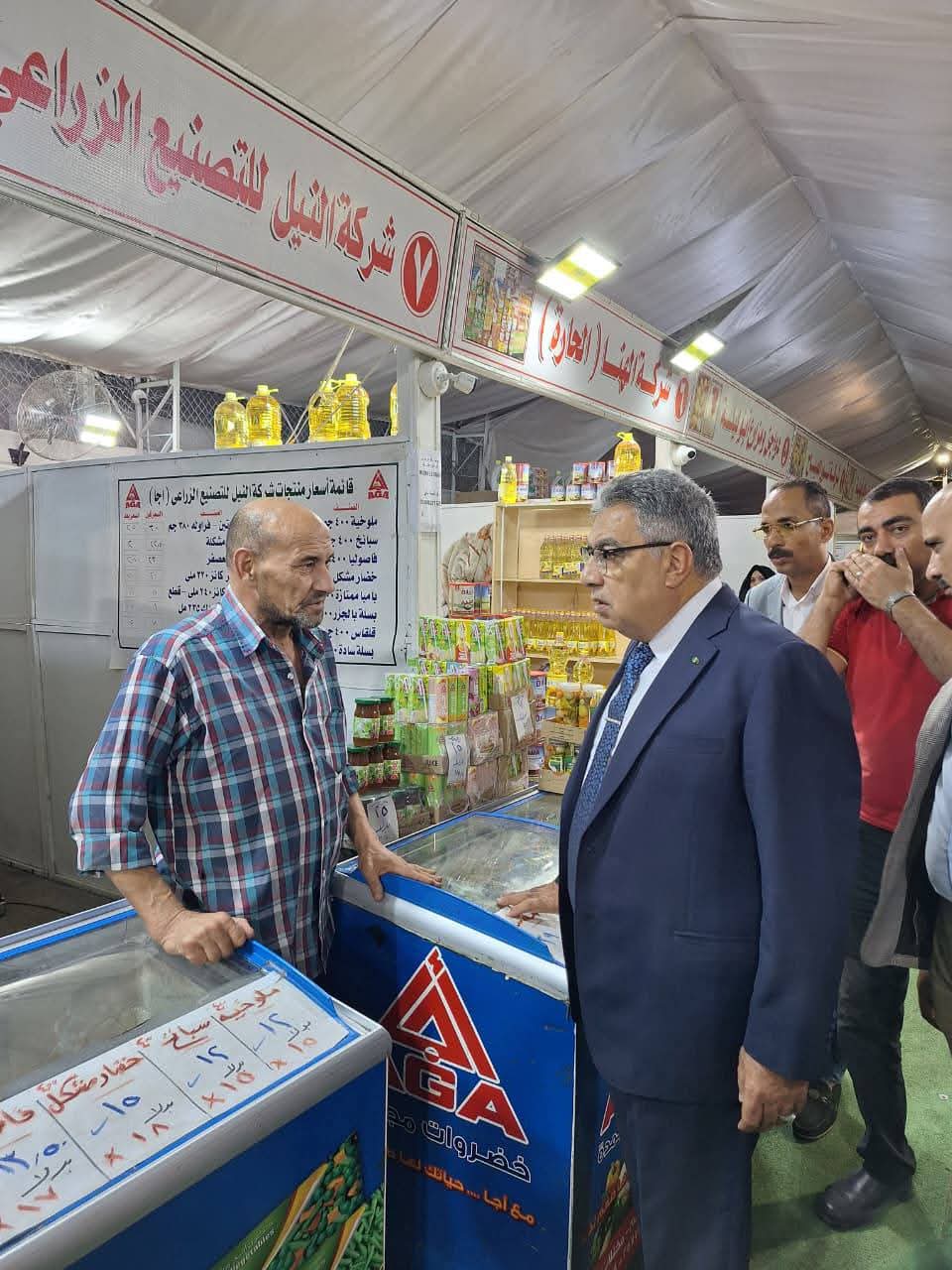 محافظ الدقهلية يتوعد: إغلاق أى منفذ بيع لا يعطي فاتورة إلكترونية للمواطنين 
