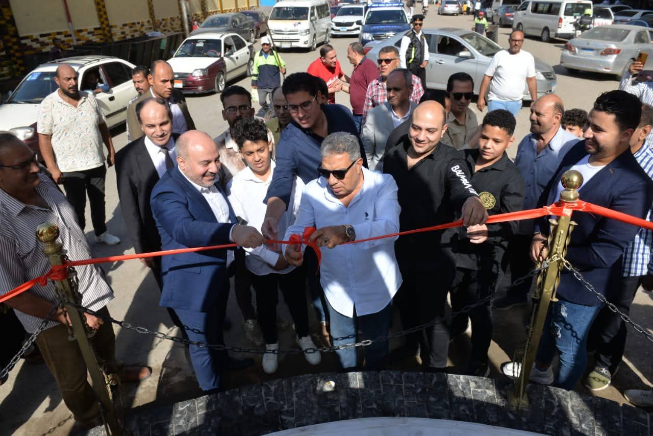 محافظ الدقهلية يفتتح المرحلة الأولى من تطوير ميادين المنصورة بمشاركة المجتمع  المدنى .صور