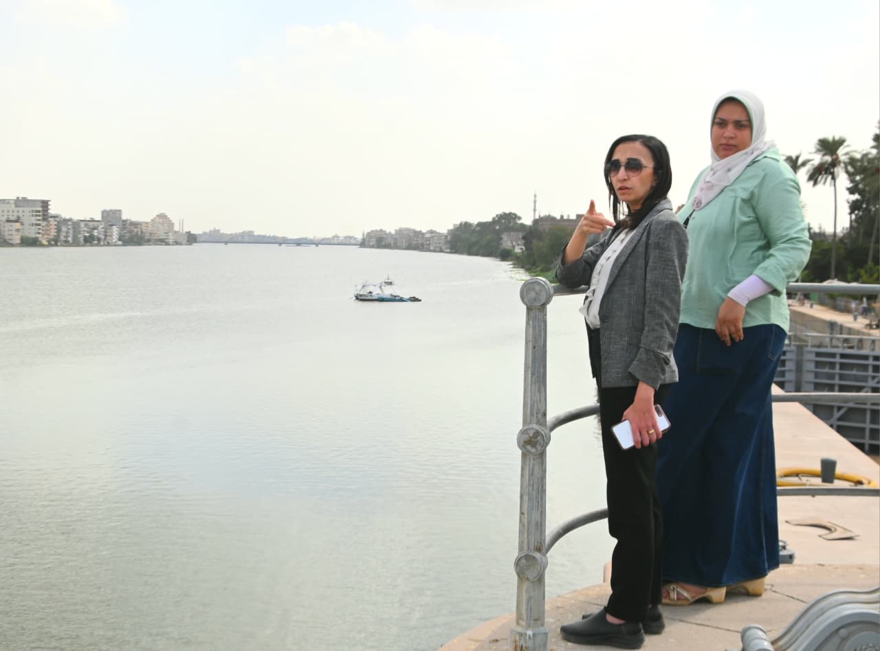 محافظ البحيرة تتابع  مناسيب المياه  بقناطر إدفينا بمركز رشيد