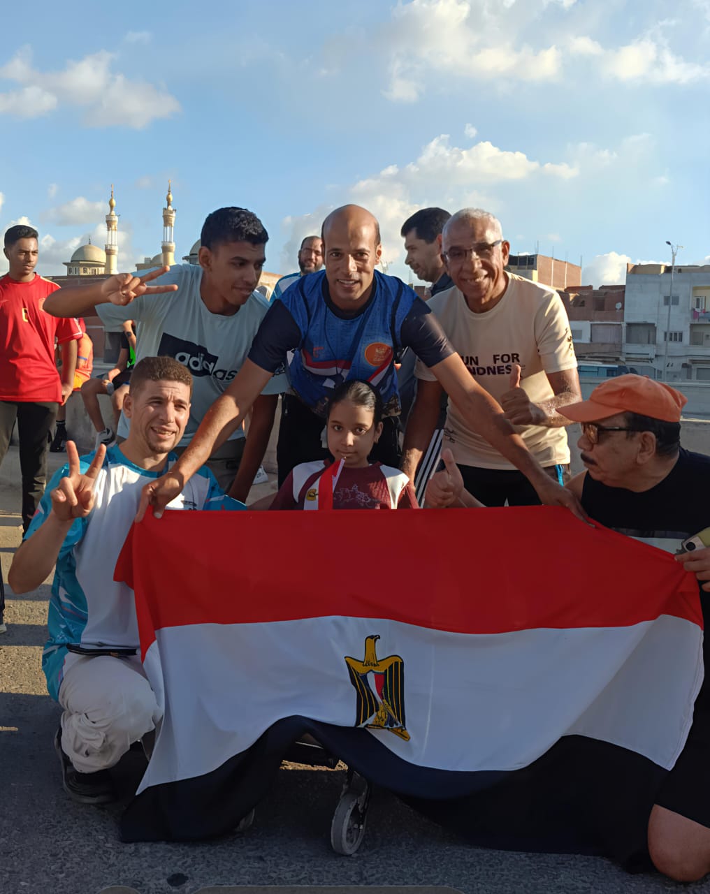 يوم رياضي في حب مصر بشوارع كفر الدوار إحتفالا بإنتصارات أكتوبر